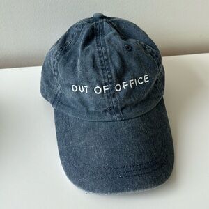 Out Of Office Blue Baseball Hat